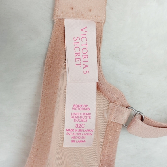 Victoria's Secret Pink Lace Padded Adjustable Straps Comfy Bra P1882 - Picture 3 of 6